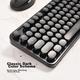 Комплект бездротовий Mofii Sweet Retro Punk 2.4 ГГц Black - зображення 5