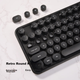 Комплект бездротовий Mofii Sweet Retro Punk 2.4 ГГц Black - зображення 6