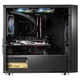 Игровой корпус SAMA Pingtouge M7 Mini Compact, вырез на передней панели для охлаждения, боковая панель из закаленного стекла, поддержка материнских плат M-ATX, отсек для накопителей U3, система организации кабелей, отсек для блока питания. - изображение 6