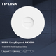 TP-LINK WIFI6 Потолочная точка доступа AX3000 Двухдиапазонный гигабитный маршрутизатор для вилл, отелей и коммерческих помещений с полным покрытием TL-XAP3007GC Версия с возможностью легкого расширения - изображение 4