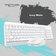 Комплект проводной A4Tech Fstyler F1512 USB Ivory - изображение 5