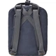 Рюкзак женский FJALLRAVEN повседневный вместительный школьный 23561-031 графитово-черный 7л - изображение 2