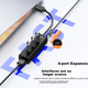 USB-розгалужувач UNITEK з 2-метровим подовжувачем, високошвидкісний розширювальний док-станційний концентратор з одним портом 3.0 та портом живлення для ноутбуків та настільних комп'ютерів, адаптер Y-3089KBK - зображення 1