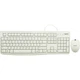 Комплект проводной Logitech MK120 USB UA Белый - изображение 1