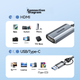 Карта захвата видео SAMZHE HDMI, вход 4K высокой четкости, совместима с Switch/PS5/NS, ноутбуками, смартфонами, планшетами, игровыми камерами, устройствами для записи прямых трансляций, преобразует сигнал в USB/Type-C. - изображение 11