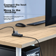 Кабель-удлинитель для USB 3.0-концентратора UNITEK, высокоскоростной 4-портовый разветвитель, док-станция расширения USB с одним портом на несколько портов, конвертер USB-кабеля для ноутбука Y-3098BBK - изображение 5