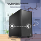 Корпус Thermaltake Chihangzhe F1 Black - изображение 6
