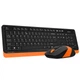 Комплект беспроводной A4Tech FG1010 Wireless Orange - изображение 2