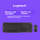 Комплект дротовий Logitech MK120 USB UA Black - зображення 8