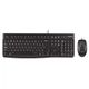 Комплект дротовий Logitech MK120 USB UA Black - зображення 2