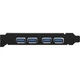 Плата розширення незалежного блоку живлення MOGE Desktop PCIE X1 на 4 порти USB 3.0, адаптер PCI-E на чотири порти USB 3.2 Gen1, чіп Renesas NEC MC2016 - зображення 3