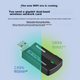 Newmine MINI-1300M USB-адаптер з підтримкою бездротового зв'язку, гігабітний дводіапазонний, приймач-передавач Wi-Fi для настільних комп'ютерів та ноутбуків, високошвидкісний, що проникає в стіну - зображення 5
