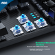 Комплект проводной AOC GKM410 USB Черный - изображение 5