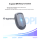 Миша Ugreen MU002 Wireless/Bluetooth Grey - зображення 6