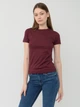 Футболка хлопковая женская Sol's Regent Women 01825146 L Бордовая (3660731276524) - изображение 1