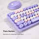 Комплект бездротовий Mofii Sweet Sdeo C Wireless Lavender Blue - зображення 5
