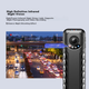 Aigo Dashcam, камера високої чіткості, портативний міні-реєстратор, запис відео та аудіо, компактна спортивна велосипедна камера S10, 64 ГБ - зображення 7