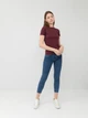 Футболка хлопковая женская Sol's Regent Women 01825146 L Бордовая (3660731276524) - изображение 3