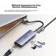 Адаптер UGREEN USB 3.0 — Gigabit Ethernet, док-станция расширения сети, внешний преобразователь кабеля RJ45, сетевой адаптер для настольных и портативных компьютеров. - изображение 2