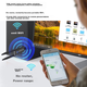 Беспроводной сетевой адаптер Newmine 1300M USB, двухдиапазонный 5G, для настольных и портативных компьютеров, портативный Wi-Fi приемник и передатчик, с внешней двойной антенной, обеспечивающей высокоскоростное покрытие, проникающее сквозь стены. - изображение 11