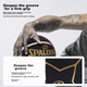 Баскетбольний м'яч SPALDING SPALDING Black Gold у формі зірки, з 7 зрощених PU-елементів для гри в приміщенні та на вулиці, 76-869Y - изображение 8
