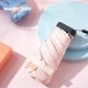 Ультралегкий солнцезащитный зонт Marie Claire, надежная защита от УФ-излучения, портативный черный зонт для дождя и солнца, подарок для женщин. - изображение 7