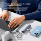 Адаптер UGREEN Type-C — Gigabit Ethernet с сетевым портом, USB-конвертер сетевой карты для компьютеров Apple, адаптер Thunderbolt для ноутбуков MacBook. - зображення 6