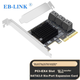 Плата расширения EB-LINK PCI-E X4 to SATA 3.0 6 портов адаптер SSD - изображение 4