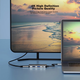 Док-станция расширения PHILIPS Type-C, адаптер для компьютеров Huawei и Apple, док-станция расширения для MacBook и iPad, разветвитель USB-C на HDMI для ноутбука, 4-контактный разъем. - изображение 4
