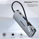 Док-станция расширения PHILIPS Type-C, адаптер для компьютеров Huawei и Apple, док-станция расширения для MacBook и iPad, разветвитель USB-C на HDMI для ноутбука, 4-контактный разъем. - изображение 6