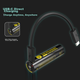 Літієва батарея NITECORE NL1836R для ліхтарика високої потужності, спеціально розроблена для акумуляторів 18650 з прямим заряджанням через порт C, сертифікована 3C - зображення 7