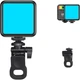 Ulanzi VL49RGB (чорний), комплект магнітних затискачів для повнокольорового заповнюючого світла, портативний кишеньковий світлодіодний ліхтарик, двоколірне світло для фотографії, ліхтарик для камери та телефону для прямої трансляції - зображення 3