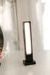 Аккумуляторный настольный LED-светильник из натурального дерева: эстетика и автономность черный - изображение 2