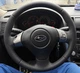 Чехол-оплетка на руль из натуральной кожи Subaru - изображение 1