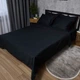 Комплект постельного белья Moon&Star Семейный 2x160x220 см наволочки 4 х 70х70 см Black Velvet Corner Сатин Premium (MS-820012914) - изображение 1