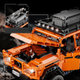 Конструктор 1150 деталей внедорожник Mercedes G500 1:14 оранжевый - изображение 6