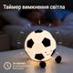 Сенсорний силіконовий нічник "М'яч" з функцією зміни кольору та сенсорним управлінням - изображение 5