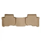 Килимки у салон Land Rover Discovery 2005-2012, з бортом, задні, бежеві, Weathertech 450462 - зображення 1