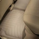 Килимки у салон Land Rover Discovery 2005-2012, з бортом, задні, бежеві, Weathertech 450462 - зображення 2