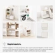 Стеллаж для игрушек Mealux Boxy S закрытый White (KD-E071 White) - изображение 5