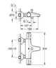 Grohe Grohtherm 800 Термостат для ванны (34567000) - изображение 2