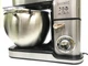 Кухонный комбайн тестомисс Royalty Line RL-PKM-2500.472.10, 2500 Вт, 10 л, Silver - изображение 6