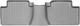 Коврики в салон Mitsubishi Outlander 2007-, задние, серый, Weathertech 461622 - изображение 1