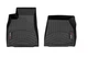 Коврики в салон Tesla Model S 2021- передние, черные Weathertech 4416661 - изображение 1