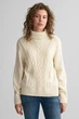 Дитячий білий светр CHUNKY CABLE POLO Gant 134/140 684041 - изображение 1
