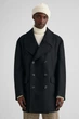 Чоловіче чорне вовняне пальто OVERSIZED WOOL PEACOAT Gant S 7006258 - изображение 1
