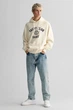 Чоловіче біле худі YACHT HOODIE RAGLAN Gant XXL 2007045 - изображение 2