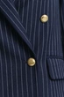 Жіночий темно-синій жакет у смужку PINSTRIPE REG CLUB Gant 34 4770334 - зображення 5