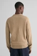 Чоловіче бежеве лляне поло COTTON LINEN OPEN Gant XXL 8050193 - изображение 3