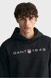 Чоловіче чорне худі PRINTED GRAPHIC HOODIE Gant XXL 2003244 - изображение 4